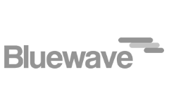 Bluewave logo grey