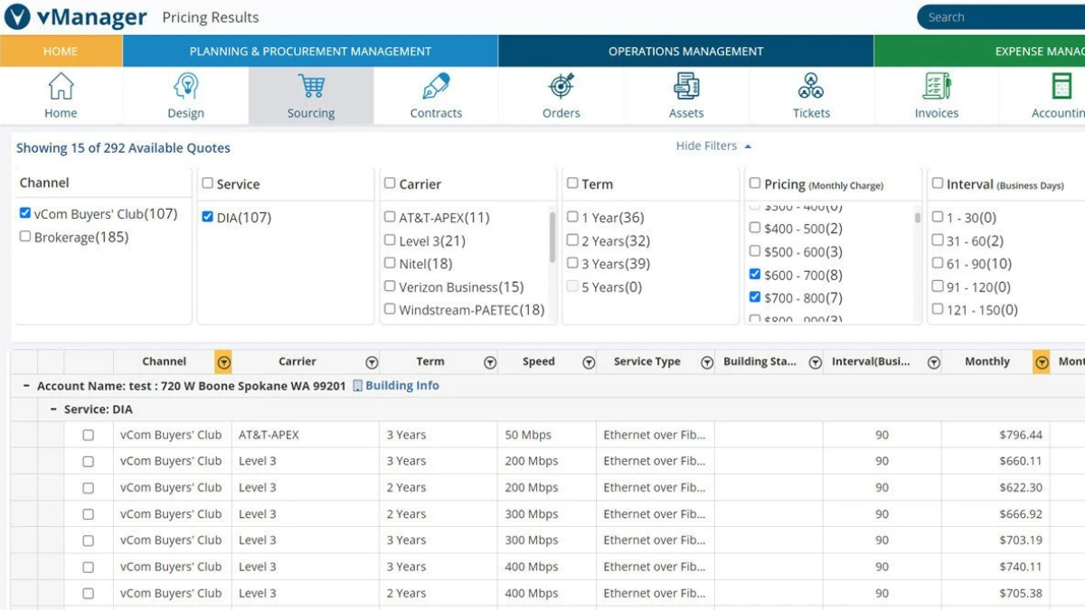 vManager Wholesale Buyers' Club