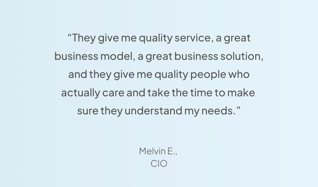 Melvin E. testimonial 1019x600