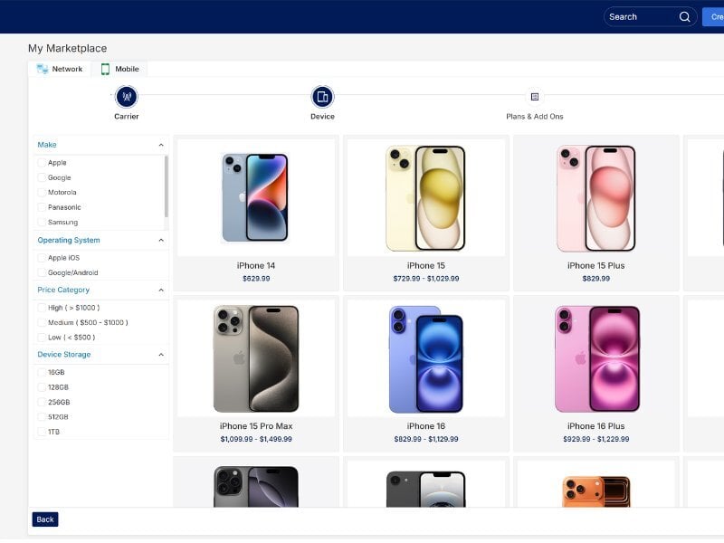 ULM Mobile Marketplace 800x600