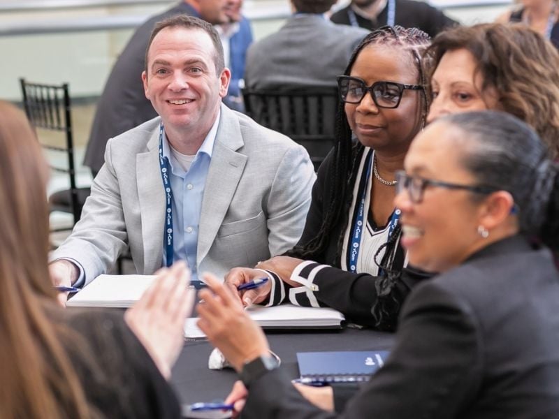 vCom Employee Summit 2025 breakout table