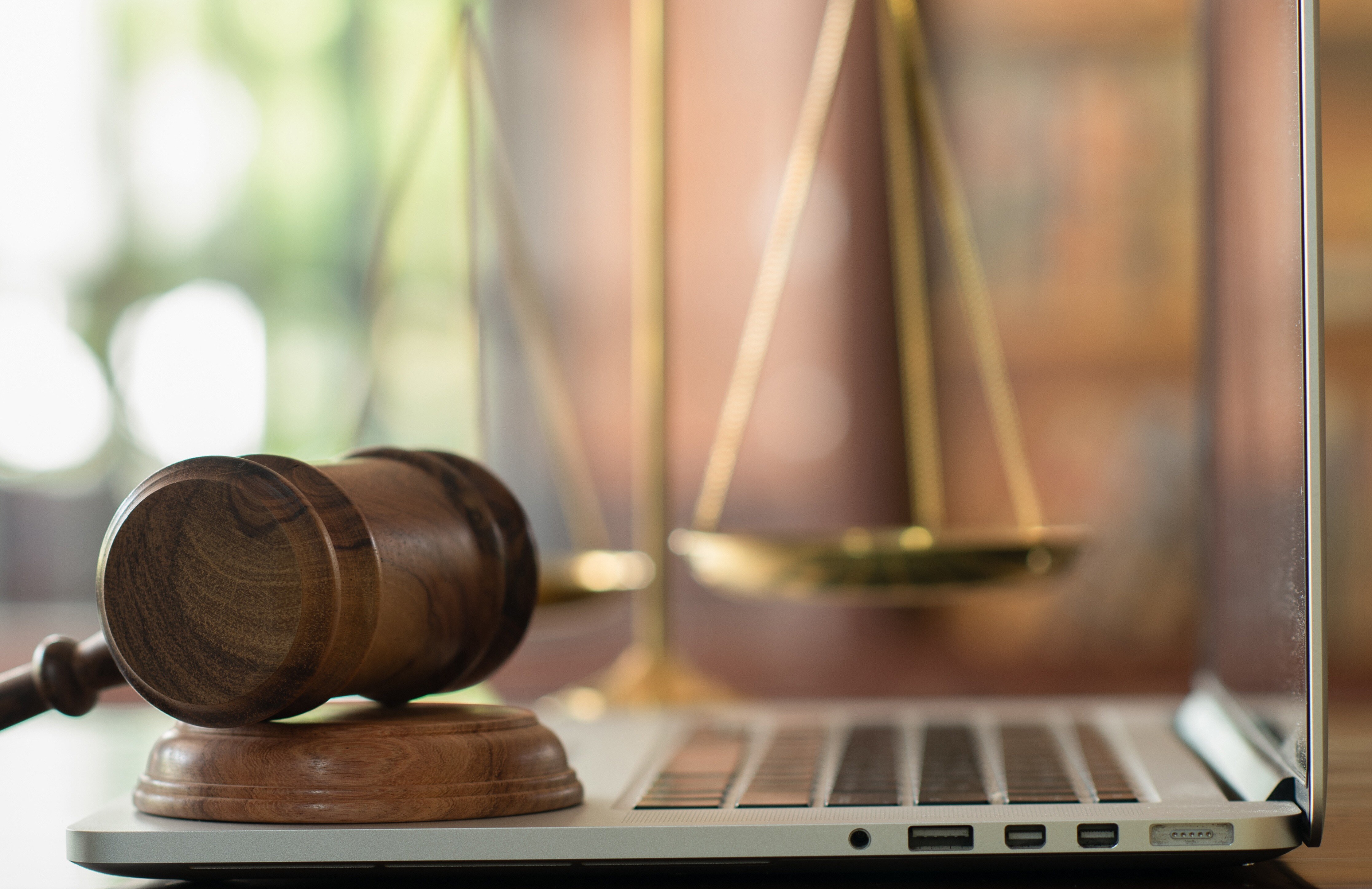 gavel and laptop picture-1